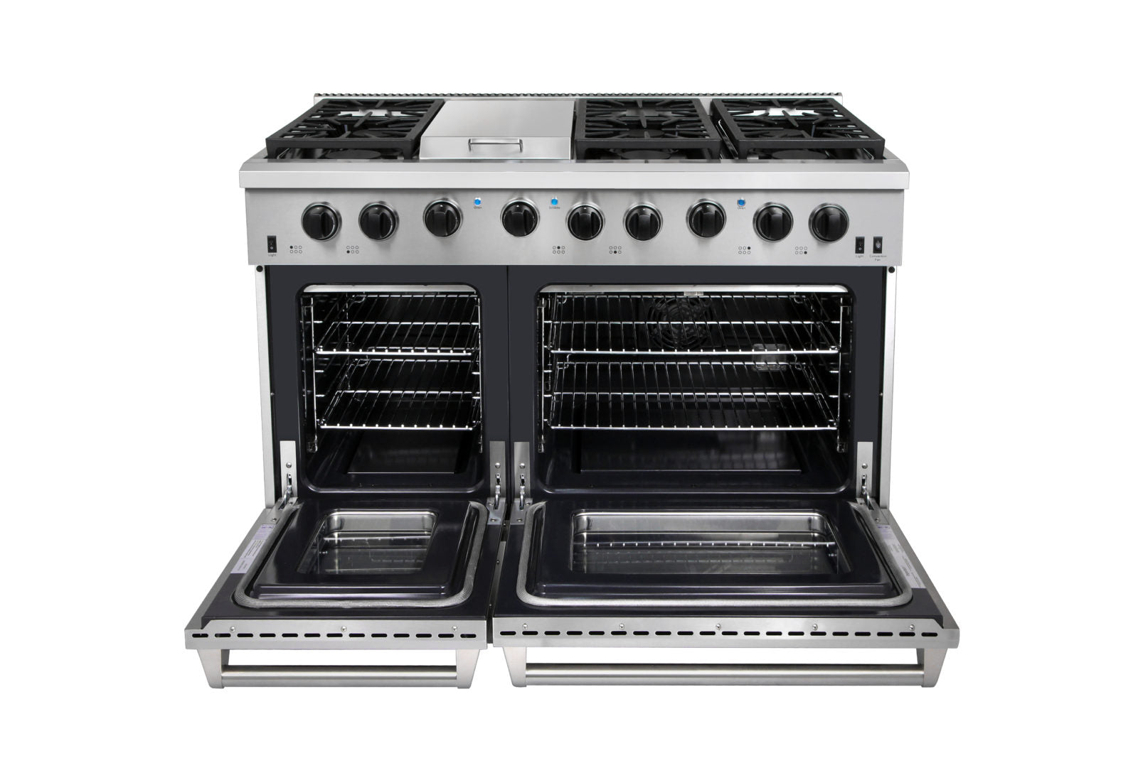Thor Kitchen HRD4803U 2018 Model 48" Dual Fuel Double Oven Range - RenoShop