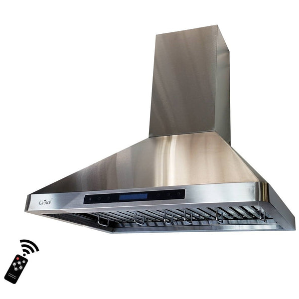 36" 900 CFM Stainless Steel Wall Mount Range Hood PRO-B05/36 - RenoShop