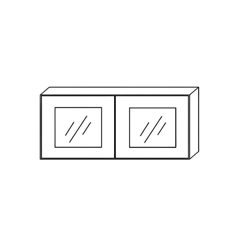 Grey Shaker Wall Cabinet