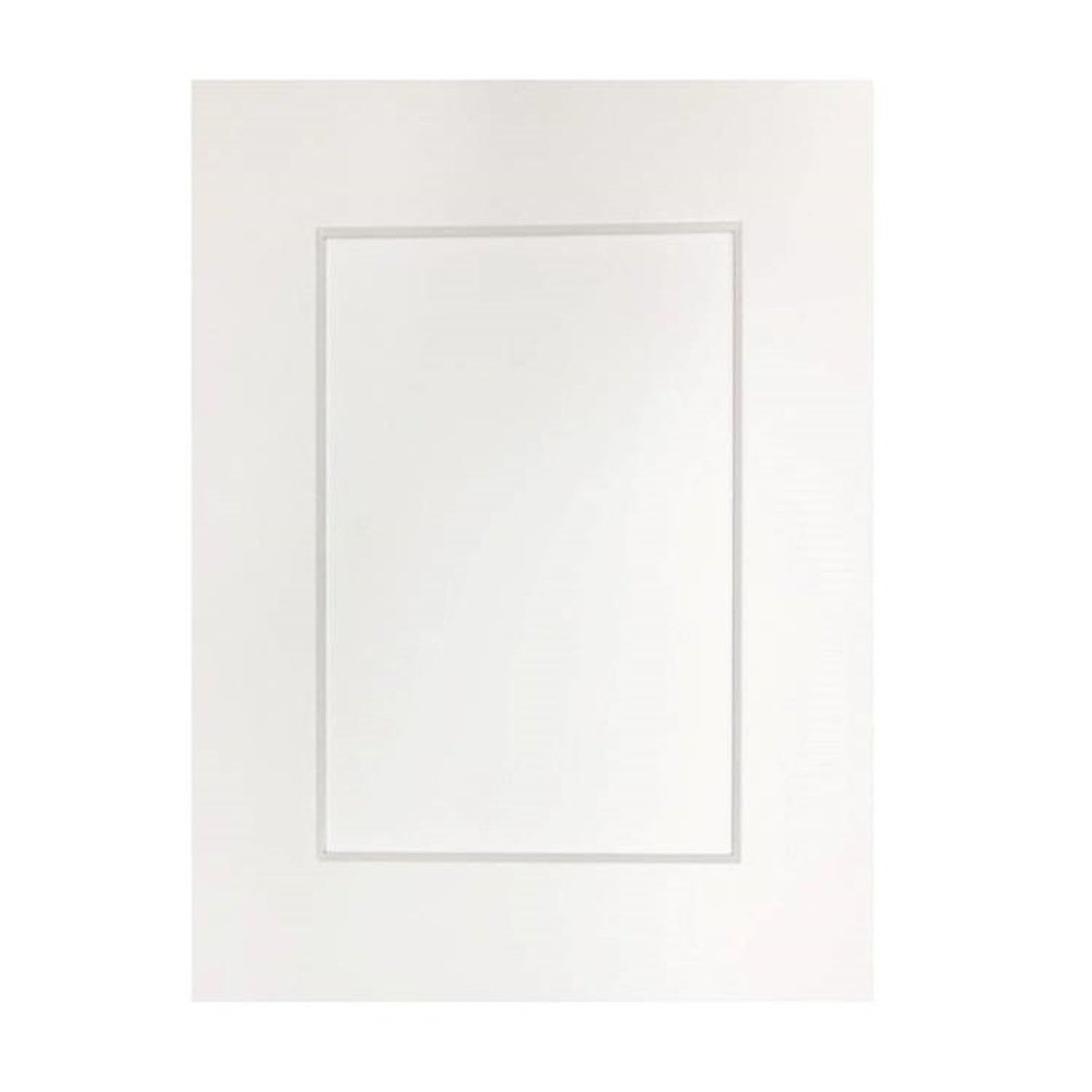 W2712GD White Shaker Double Door Wall Cabinet - Glass Door — Modern Style - RenoShop
