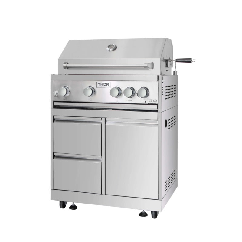 32" Outdoor BBQ Grill Cabinet in Stainless Steel MK03SS304 - RenoShop