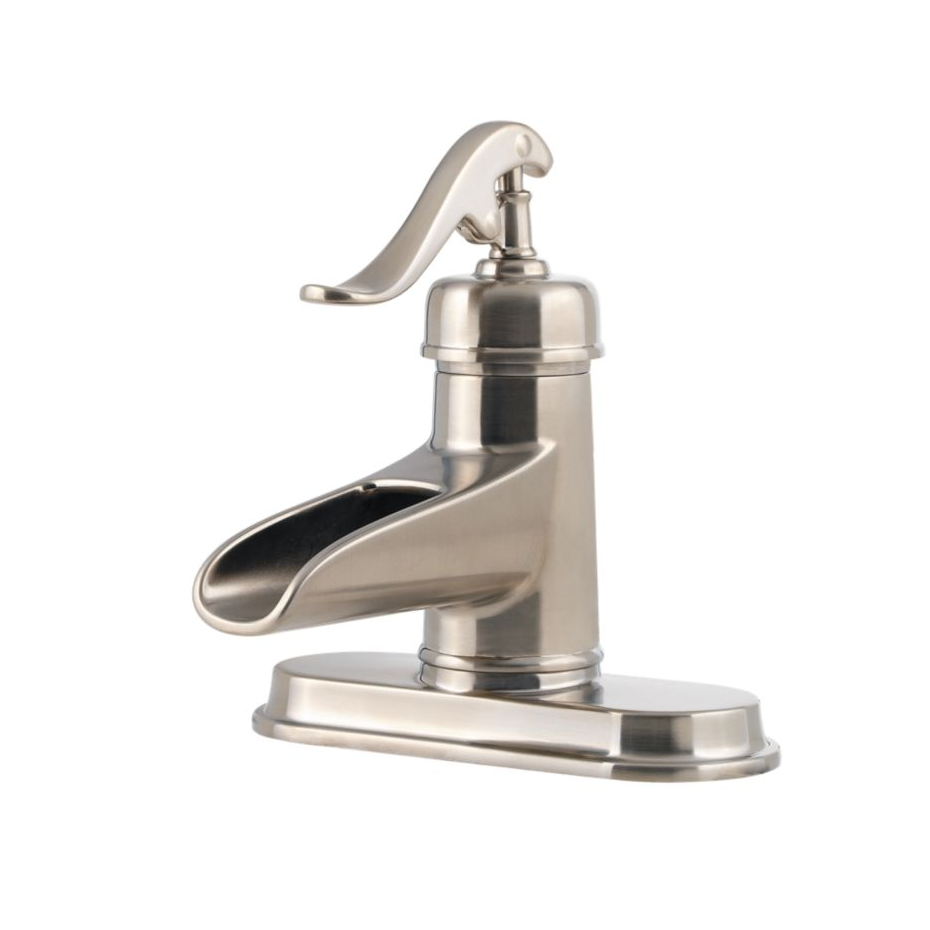 Pfister Ashfield F-M42-YPKK Brushed Nickel Bathroom Faucet - RenoShop