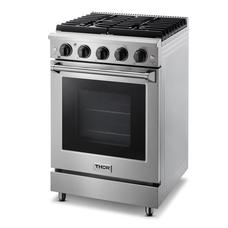 24" Gas Range in Stainless Steel LRG2401U (Open Box, like NEW) - RenoShop