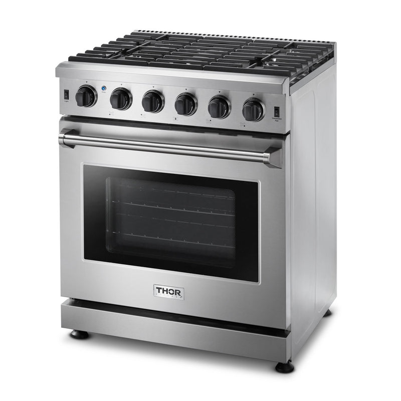 30" Gas Range in Stainless Steel LRG3001U - RenoShop