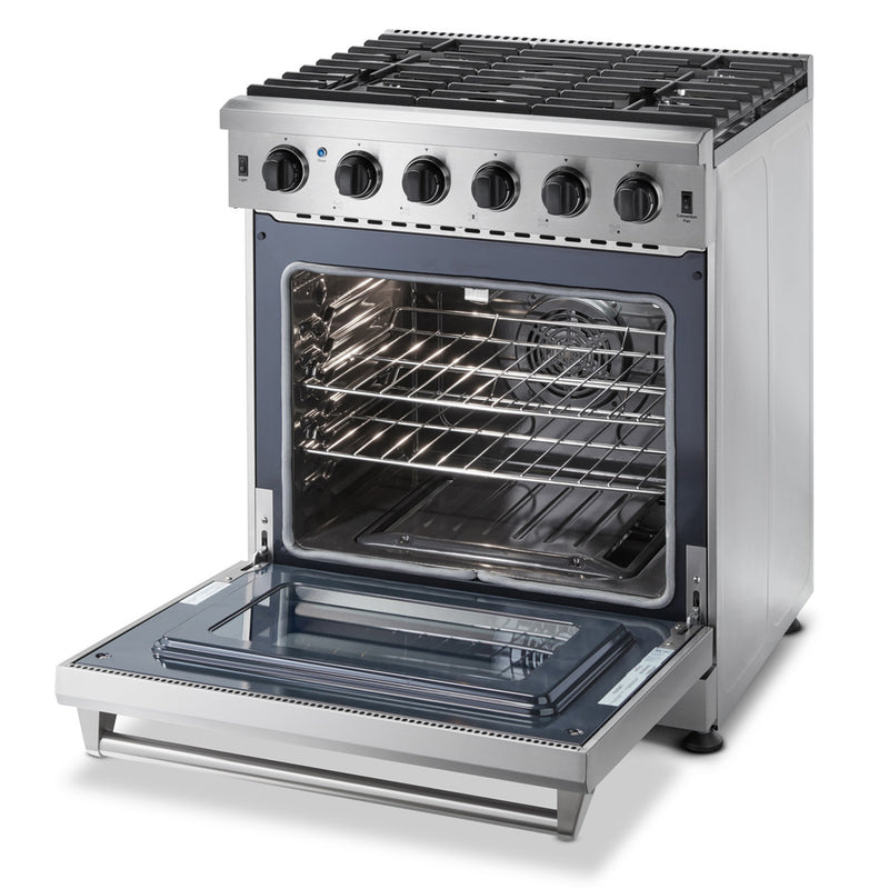 30" Gas Range in Stainless Steel LRG3001U - RenoShop