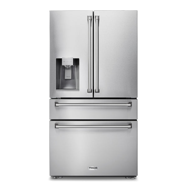 36" Professional French Door Refrigerator with Ice & Water Dispenser TRF3601FD - RenoShop