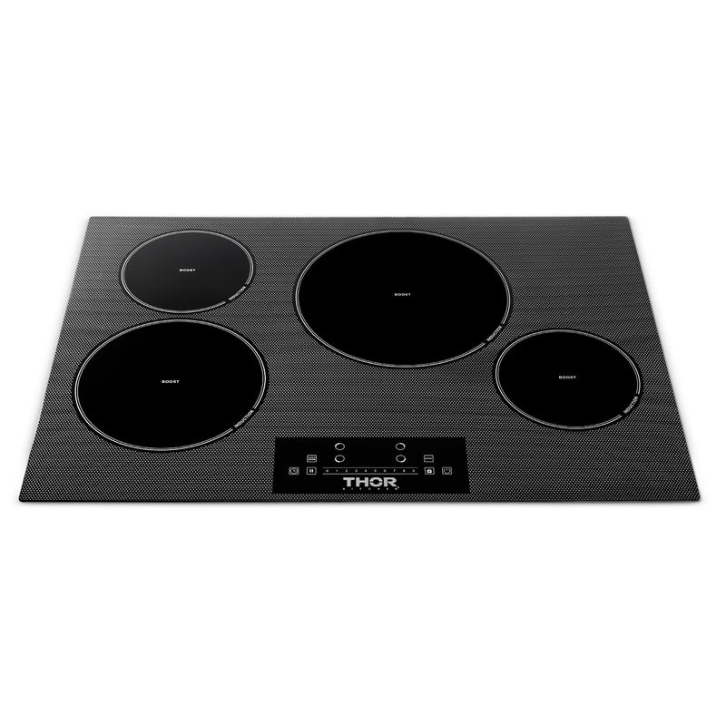 30 Inch Induction Cooktop in Black with 4 Elements TIH30 - RenoShop
