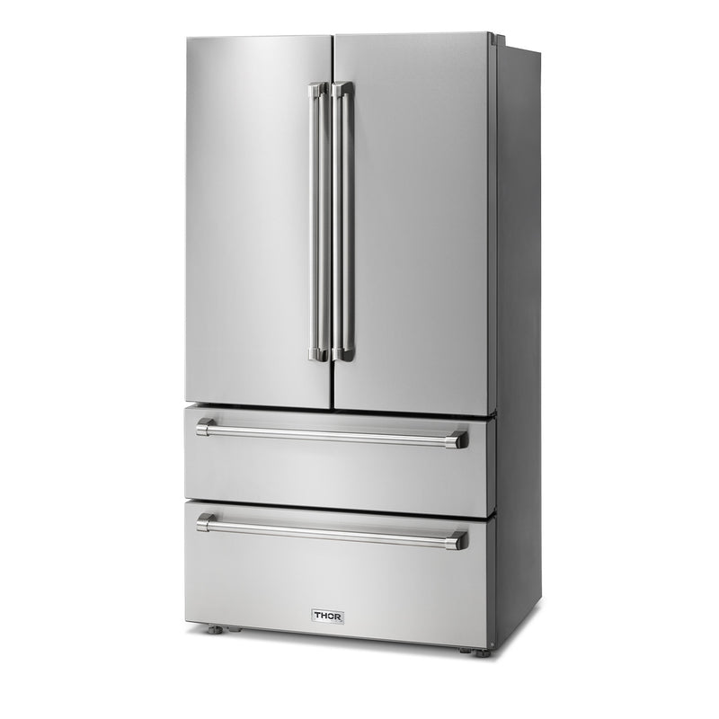 36" Professional French Door Refrigerator with Freezer Drawers TRF3602 - RenoShop